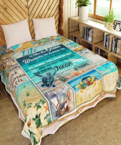 Buy Ocean Waves Will Try To Knock You Down And Push You Back Quilt Blanket & Quilt Bedding Set Great Customized Blanket Gifts For Birthday Christmas Thanksgiving