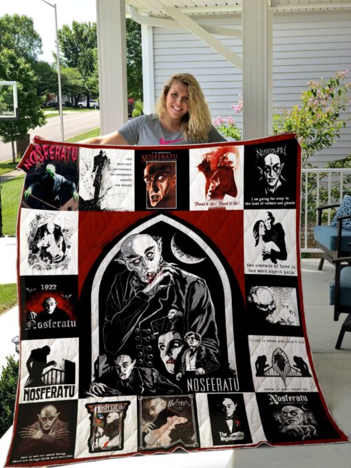 Buy Nosferatu Quilt Blanket & Quilt Bedding Set For Fans