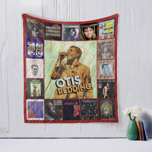 Buy Otis Redding Style Quilt Blanket & Quilt Bedding Set Great Customized Blanket Gifts For Birthday Christmas Thanksgiving