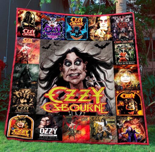 Buy Ozzy Osbourne Ver1 Quilt Blanket & Quilt Bedding Set