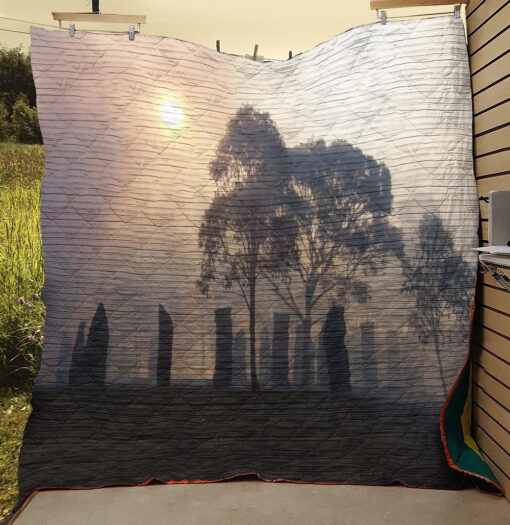 Buy Outlander Tv Series - Craigh Na Dun  Quilt Blanket & Quilt Bedding Set