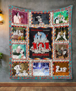 Buy One Hundred And One Dalmatians Quilt Blanket & Quilt Bedding Set Great Customized Blanket Gifts For Birthday Christmas Thanksgiving