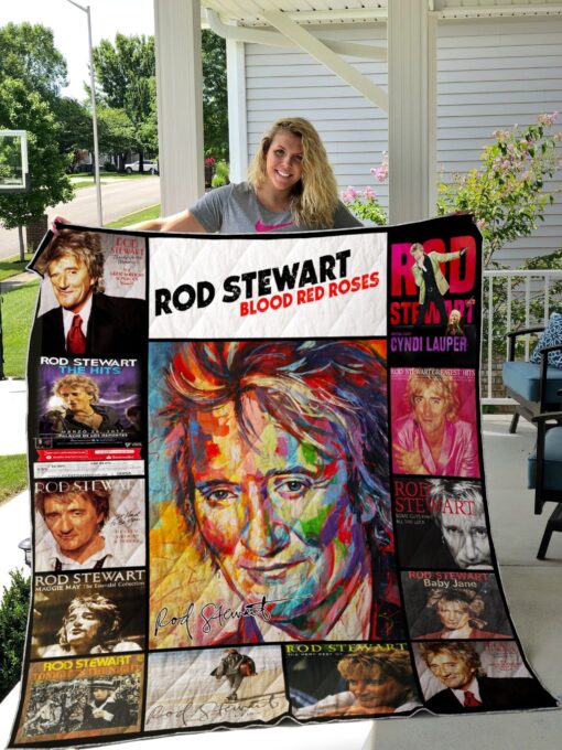 Buy Rod Stewart V1 Quilt Blanket & Quilt Bedding Set