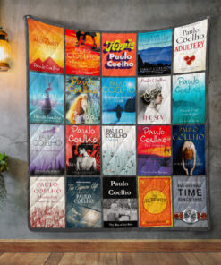 Buy Paulo Coelho Books Quilt Blanket & Quilt Bedding Set