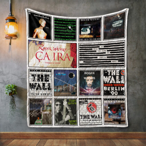 Buy Roger Waters Album Covers Quilt Blanket & Quilt Bedding Set