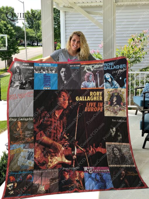 Buy Rory Gallagher Albums Quilt Blanket & Quilt Bedding Set For Fans Ver 17