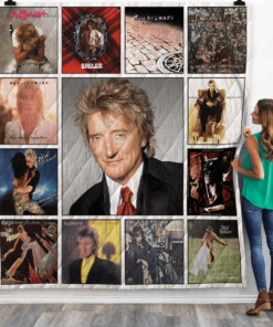 Buy Rod Stewart Quilt Blanket & Quilt Bedding Set For Fans 02