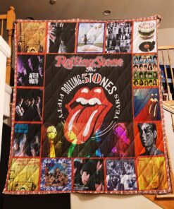 Buy Rolling Stone 50Th Anniversary Quilt Blanket & Quilt Bedding Set