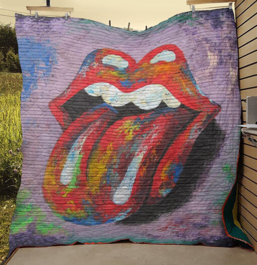 Buy Rolling Stones Quilt Blanket & Quilt Bedding Set