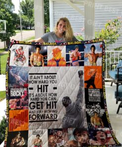 Buy Rocky Poster Quilt Blanket & Quilt Bedding Set