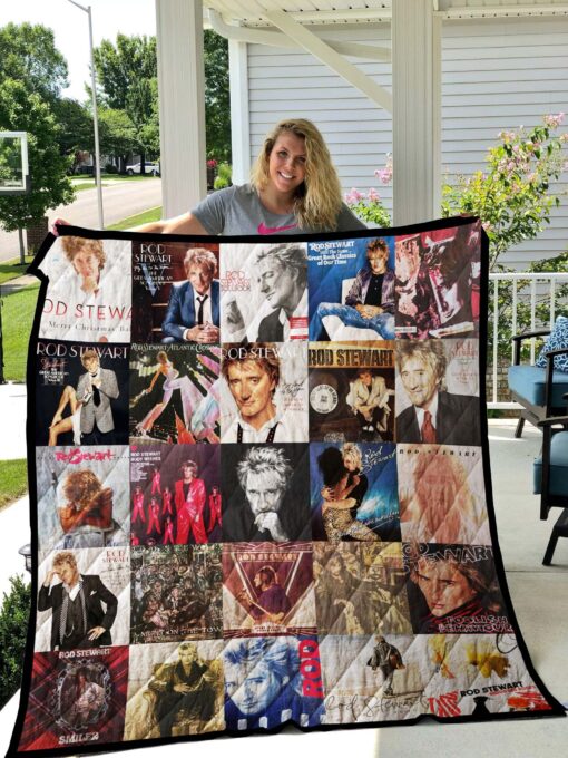 Buy Rod Stewart Quilt Blanket & Quilt Bedding Set For Fans