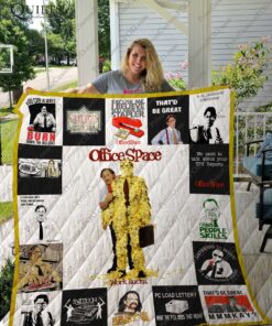 Buy Office Space T-Shirt Quilt Blanket & Quilt Bedding Set