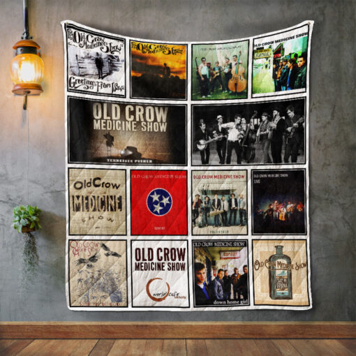 Buy Old Crow Medicine Show Album Covers Quilt Blanket & Quilt Bedding Set