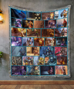 Buy Overwatch Characters Quilt Blanket & Quilt Bedding Set