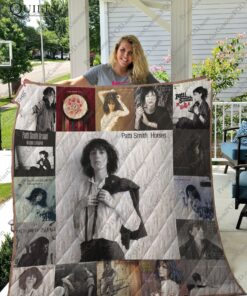 Buy Patti Smith Albums Quilt Blanket & Quilt Bedding Set For Fans Ver 17