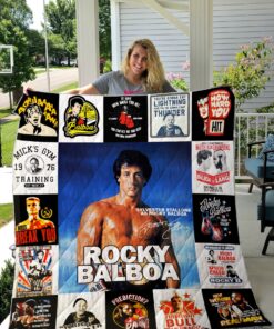 Buy Rocky Balboa Quilt Blanket & Quilt Bedding Set For Fans Ver 17-2