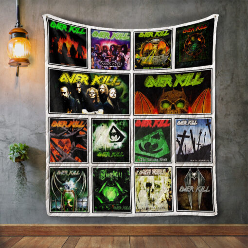 Buy Overkill Album Covers Quilt Blanket & Quilt Bedding Set