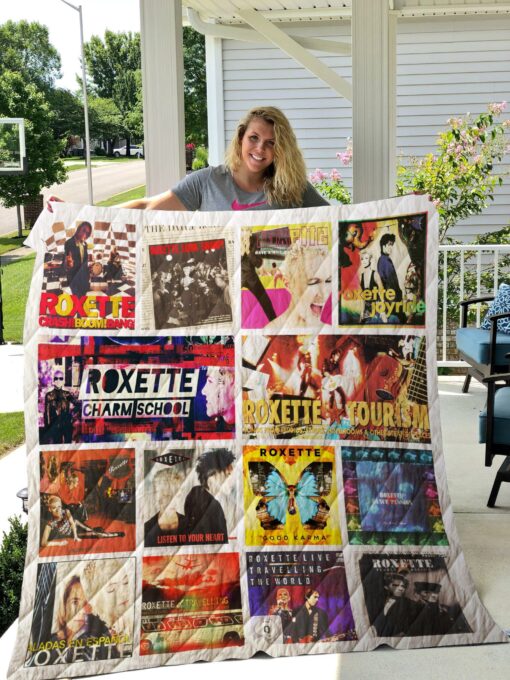 Buy Roxette Albums Quilt Blanket & Quilt Bedding Set Ver 14