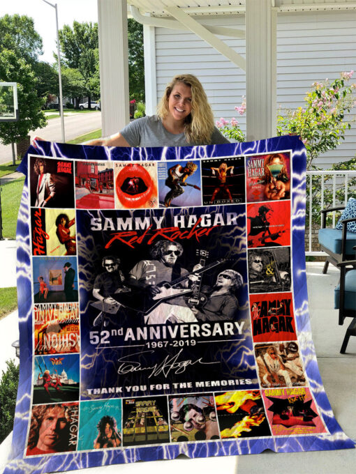 Buy Sammy Hagar Quilt Blanket & Quilt Bedding Set - Meteew