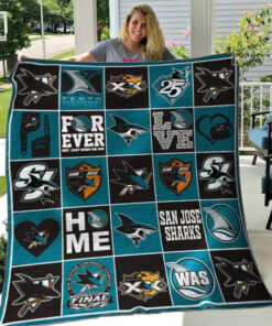 Buy San Jose Sharks Forever Not Just When We Win Quilt Blanket & Quilt Bedding Set Great Customized Blanket Gifts For Birthday Christmas Thanksgiving