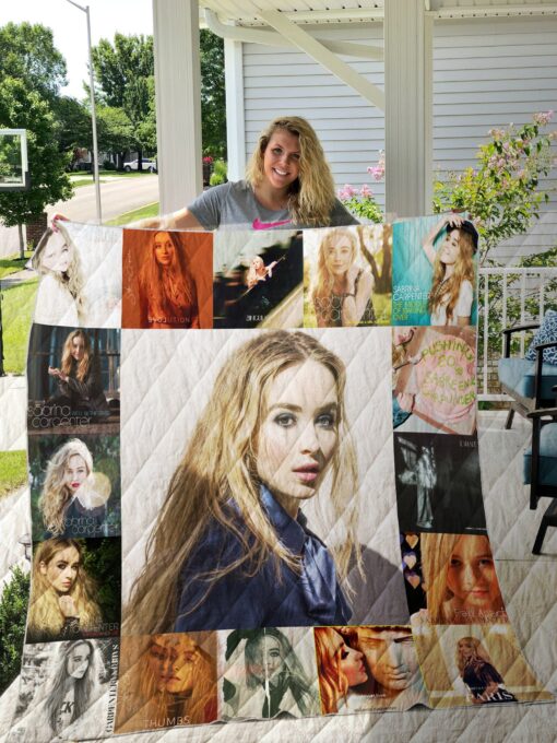 Buy Sabrina Carpenter Quilt Blanket & Quilt Bedding Set