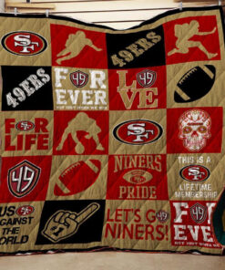 Buy San Francisco 49Ers Forever Not Just When We Win Quilt Blanket & Quilt Bedding Set Great Customized Blanket Gifts For Birthday Christmas Thanksgiving