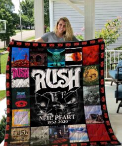 Buy Rush Neil Peart Plus Size Quilt Blanket & Quilt Bedding Set 01