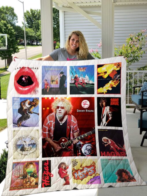 Buy Sammy Hagar Albums Quilt Blanket & Quilt Bedding Set