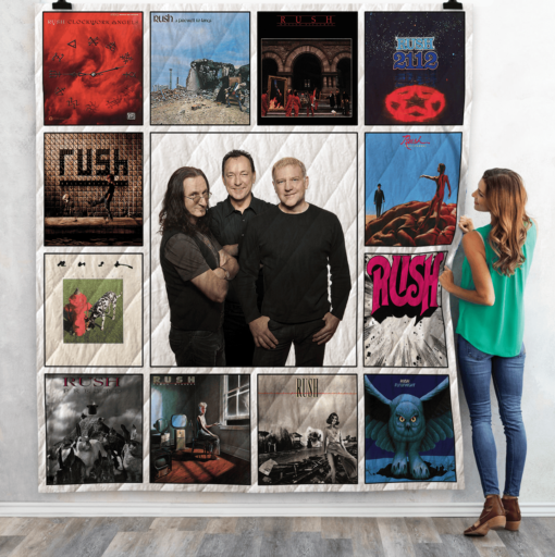 Buy Rush Studio Albums Quilt Blanket & Quilt Bedding Set For Fans