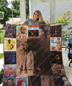 Buy Roy Ayers Albums Quilt Blanket & Quilt Bedding Set For Fans Ver 17