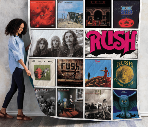 Buy Rush Lp Albums Quilt Blanket & Quilt Bedding Set New