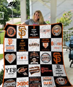 Buy San Francisco Giants Keep Calm And Go Giants Quilt Blanket & Quilt Bedding Set Great Customized Blanket Gifts For Birthday Christmas Thanksgiving