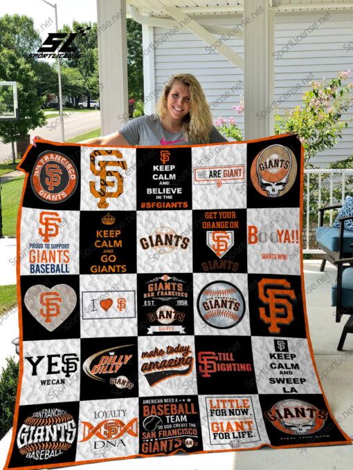 Buy San Francisco Giants Keep Calm And Go Giants Quilt Blanket & Quilt Bedding Set Great Customized Blanket Gifts For Birthday Christmas Thanksgiving