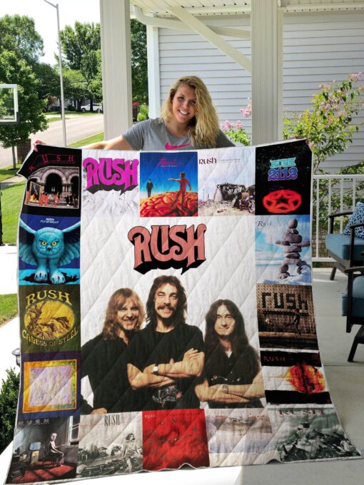 Buy Rush Band All Season Plus Size Quilt Blanket & Quilt Bedding Set For Fans