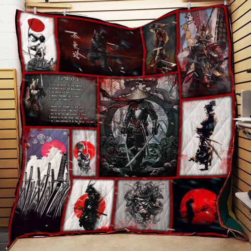 Buy Samurai Spirit Quilt Blanket & Quilt Bedding Set Great Customized Blanket Gifts For Birthday Christmas Thanksgiving