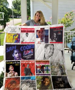 Buy Sam Cooke Albums Quilt Blanket & Quilt Bedding Set 02