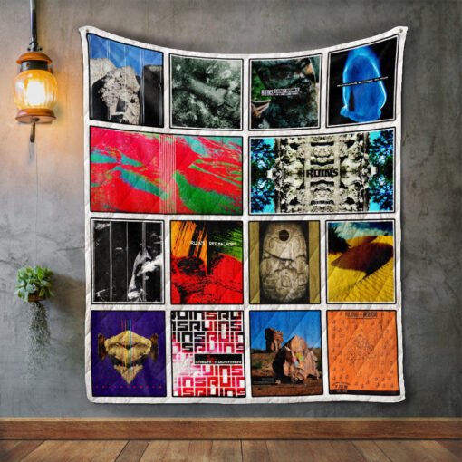 Buy Ruins Album Covers Quilt Blanket & Quilt Bedding Set