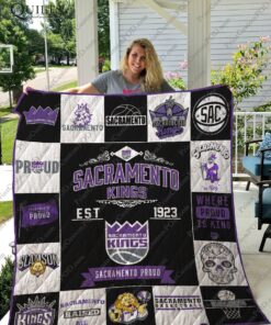 Buy Sacramento Kings Quilt Blanket & Quilt Bedding Set Ver 17