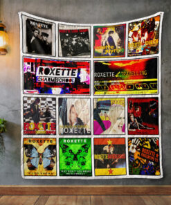 Buy Roxette Album Covers Quilt Blanket & Quilt Bedding Set