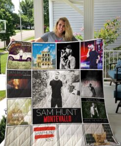 Buy Sam Hunt Albums Quilt Blanket & Quilt Bedding Set 02