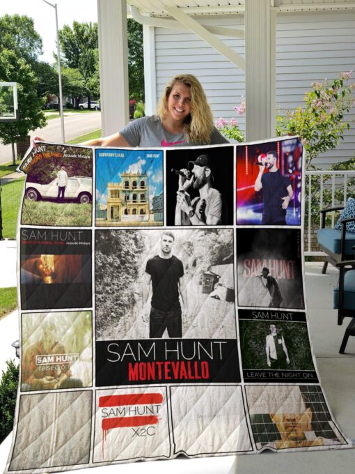 Buy Sam Hunt Albums Quilt Blanket & Quilt Bedding Set 02