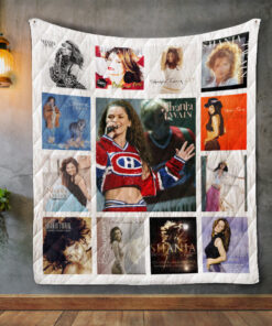 Buy Shania Twain Album Covers Quilt Blanket & Quilt Bedding Set