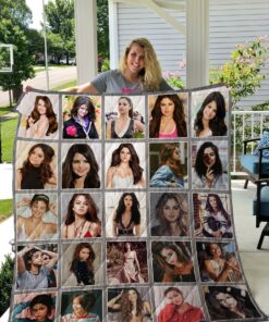 Buy Selena Gomez Poster Quilt Blanket & Quilt Bedding Set For Fans