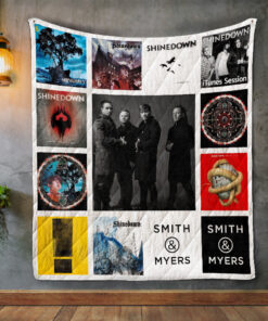 Buy Shinedown Album Covers Quilt Blanket & Quilt Bedding Set