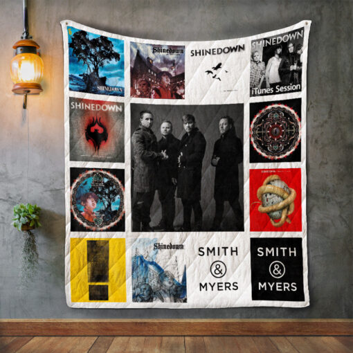 Buy Shinedown Album Covers Quilt Blanket & Quilt Bedding Set