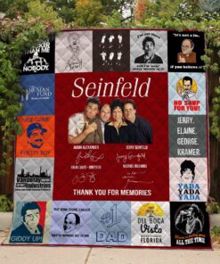 Buy Seinfeld Quilt Blanket & Quilt Bedding Set 02