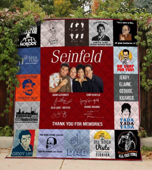 Buy Seinfeld Quilt Blanket & Quilt Bedding Set 02