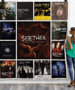 Buy Seether Albums Quilt Blanket & Quilt Bedding Set For Fans Ver 13