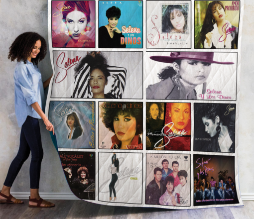 Buy Selena Y Los Dinos Albums Quilt Blanket & Quilt Bedding Set 01