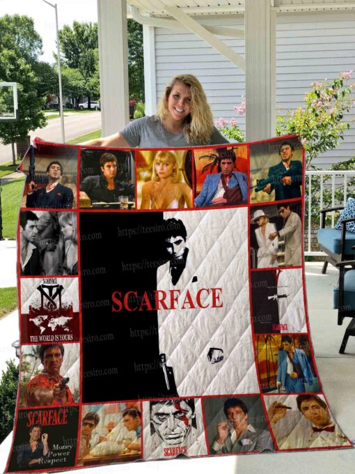 Buy Scarface Quilt Blanket & Quilt Bedding Set 01